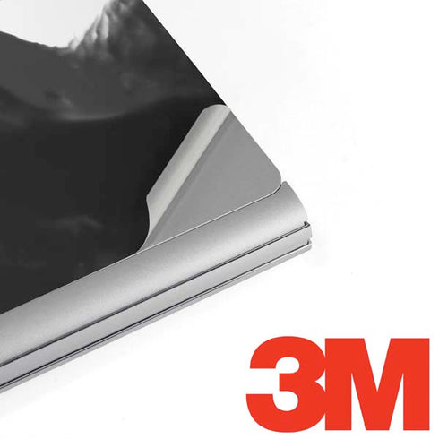 Black Marble Ink Surface Book 2 15in Skin